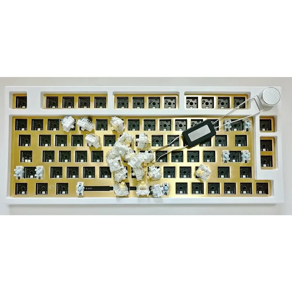 NJ80 AP Wireless Mechanical Keyboard Bluetooth RGB Hot Swap Programmable Knob